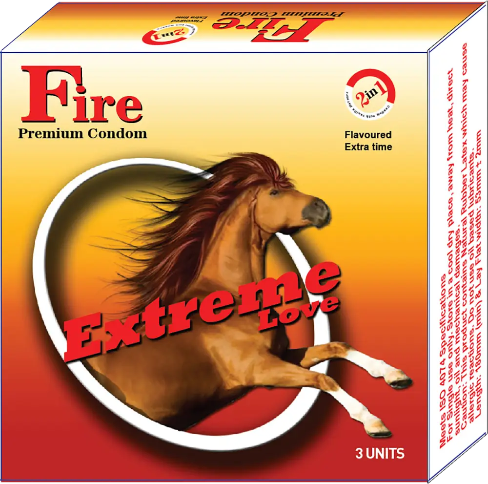 Fire Premium Condom